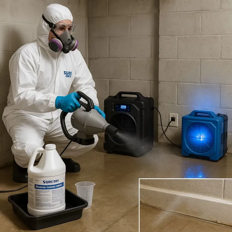 Sanitization and Odor Removal process in Red Bluff, CA