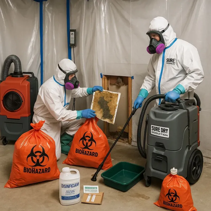Contaminated Water Handling Protocols process in Red Bluff, CA